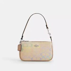 Coach Nolita 19 in Rainbow Signature Canvas